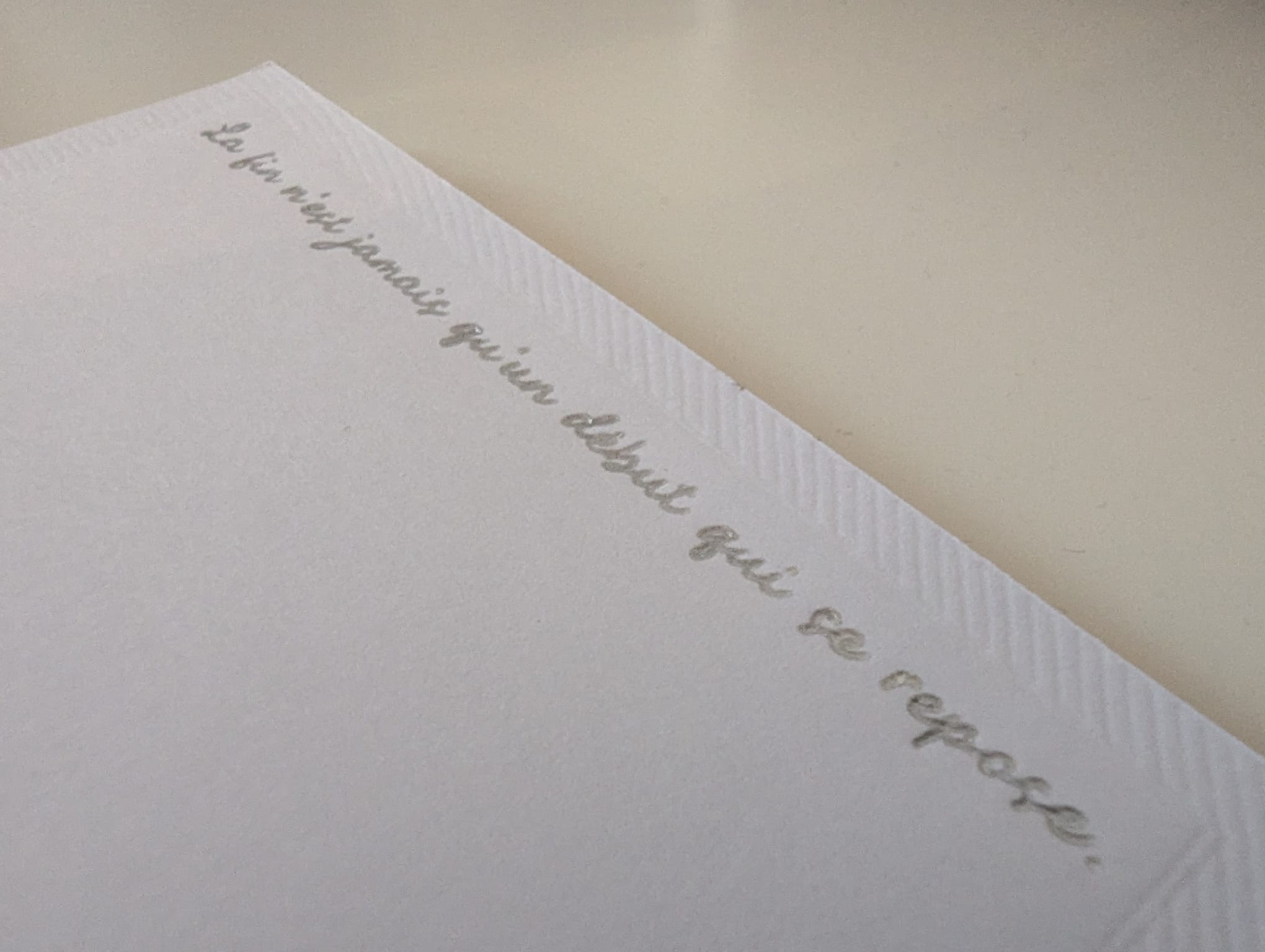 Pack Poétique — détails des cartes