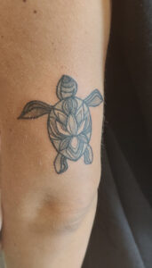 Photo réelle du tatouage
