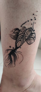 Photo réelle du tatouage